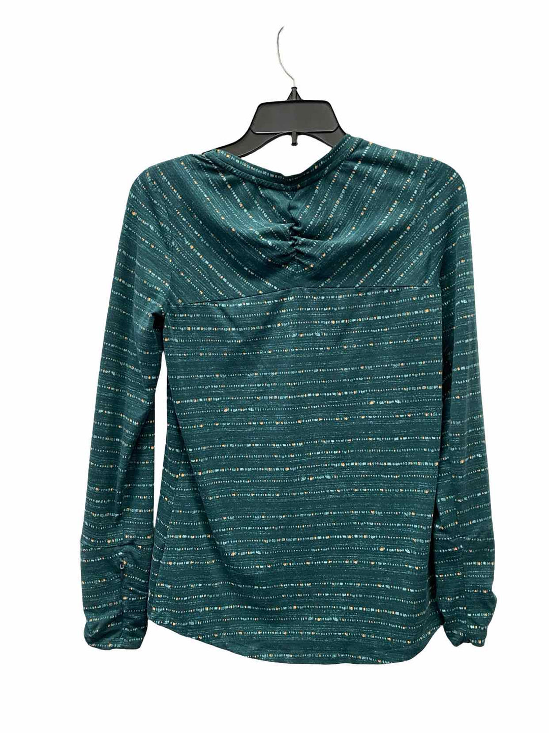 Title Nine Size S Green Print Long Sleeve Shirts