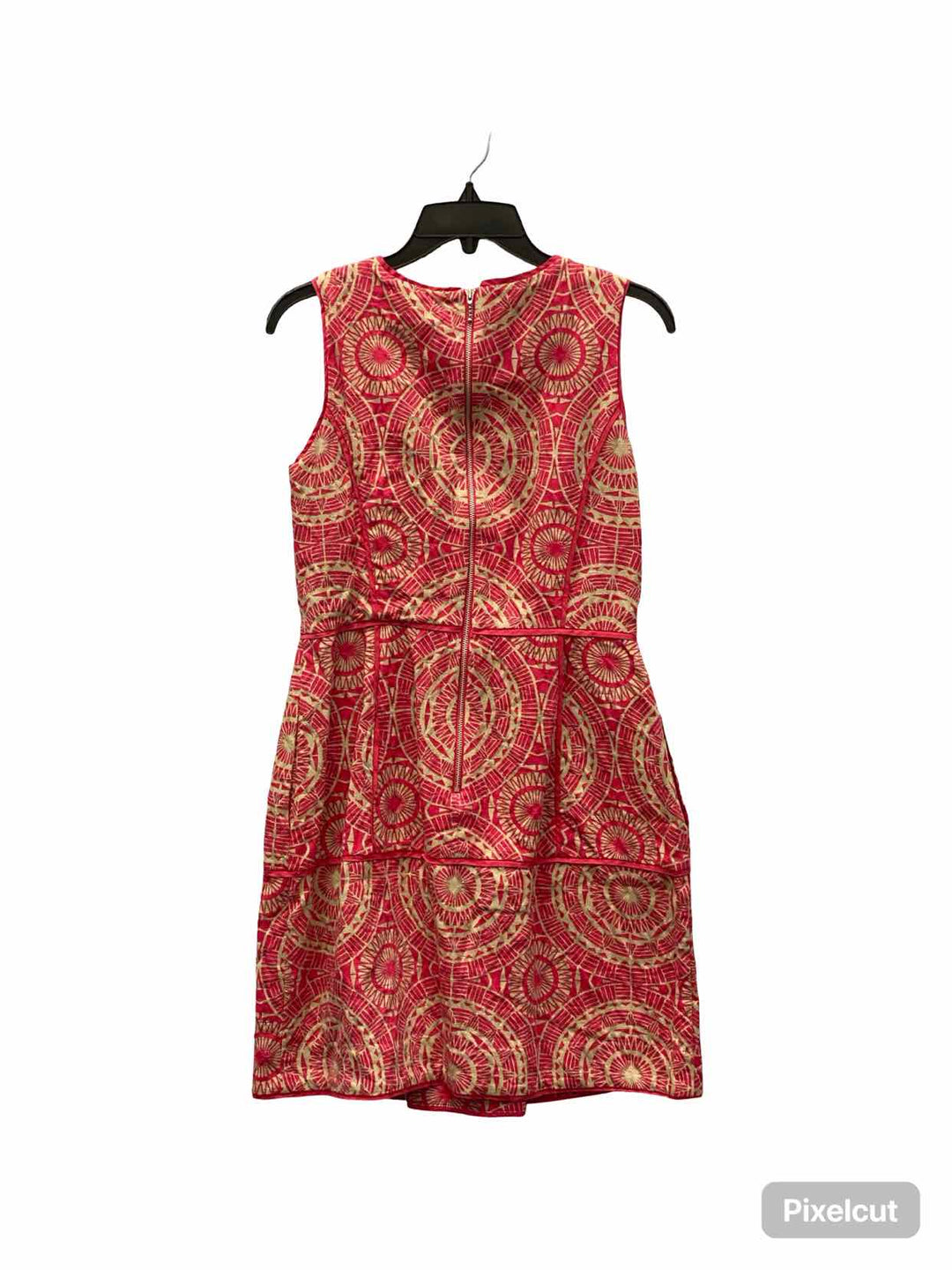 Taylor Size 4 Pink Cotton Dress