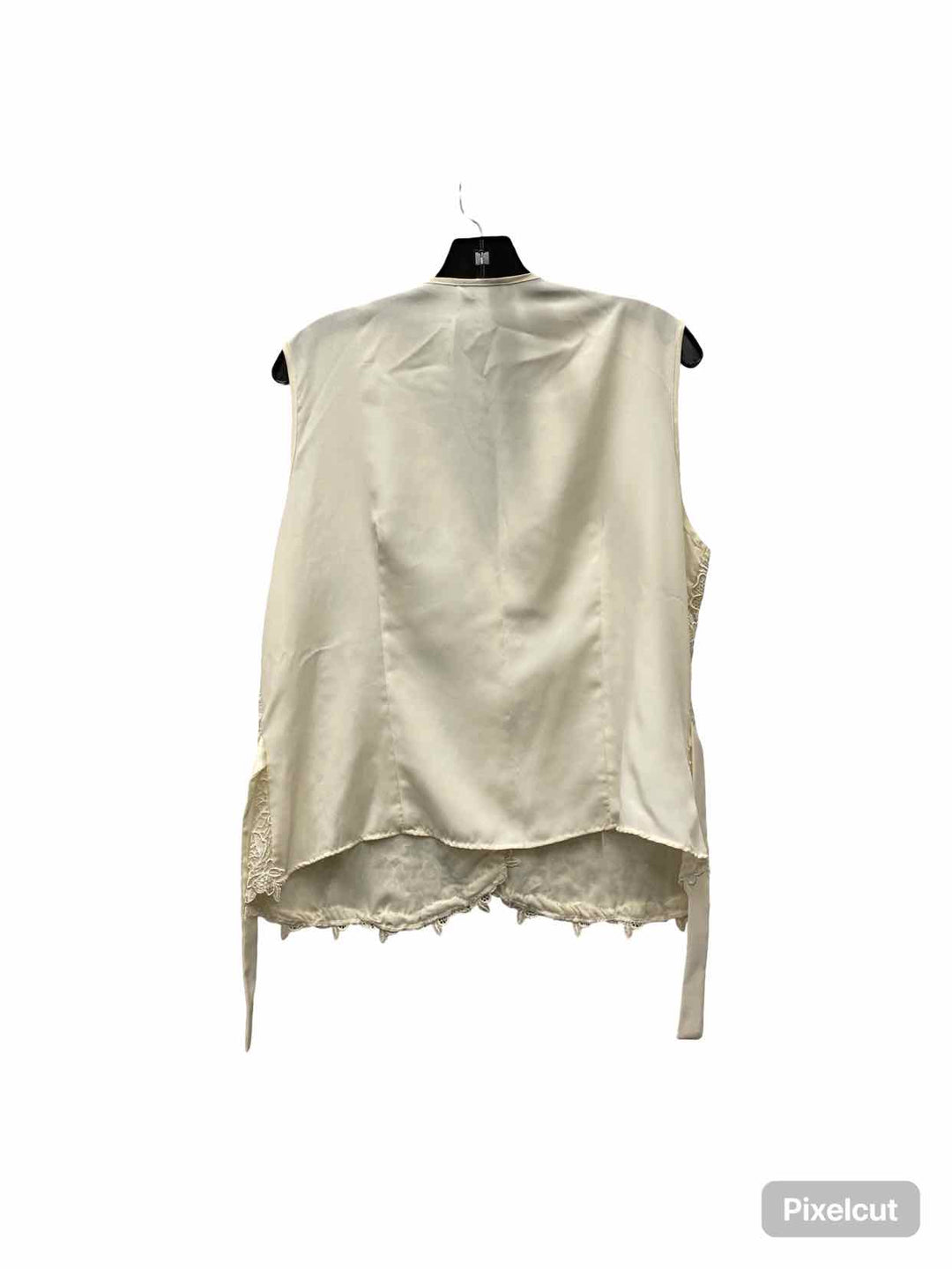 San Andre Size 16 Cream Tank Top