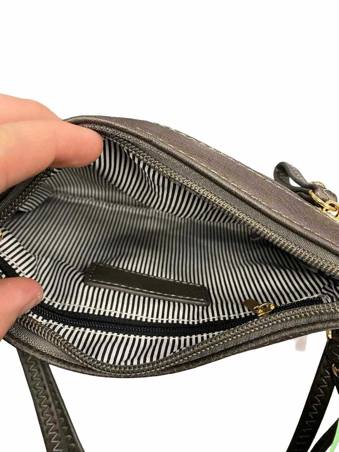 Grey Crossbody Purse