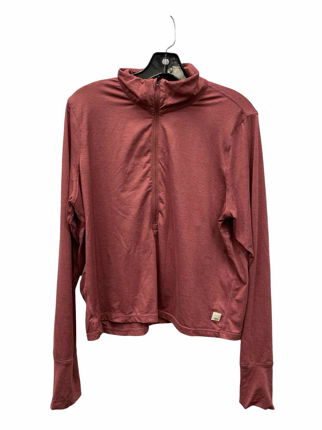 Vuori Size L Red Athletic Jacket