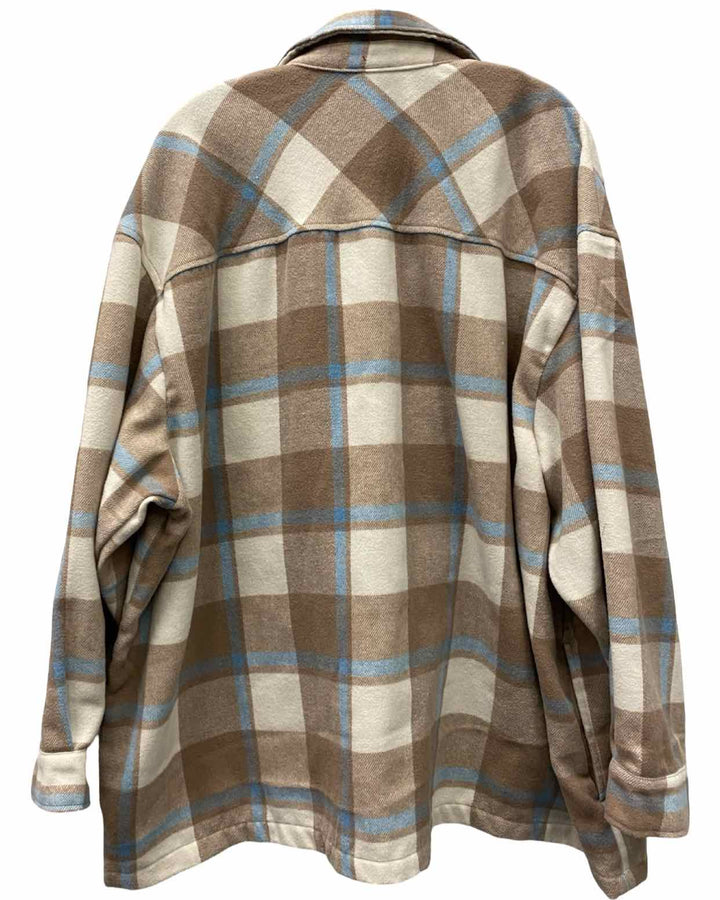 HFX Size XXL Brown Blue Jacket (Outdoor)