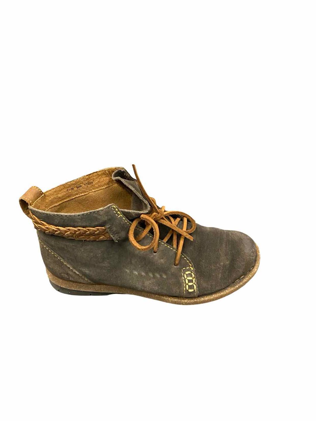 Born Shoe Size 7 Dark Grey Boots(Ankle)