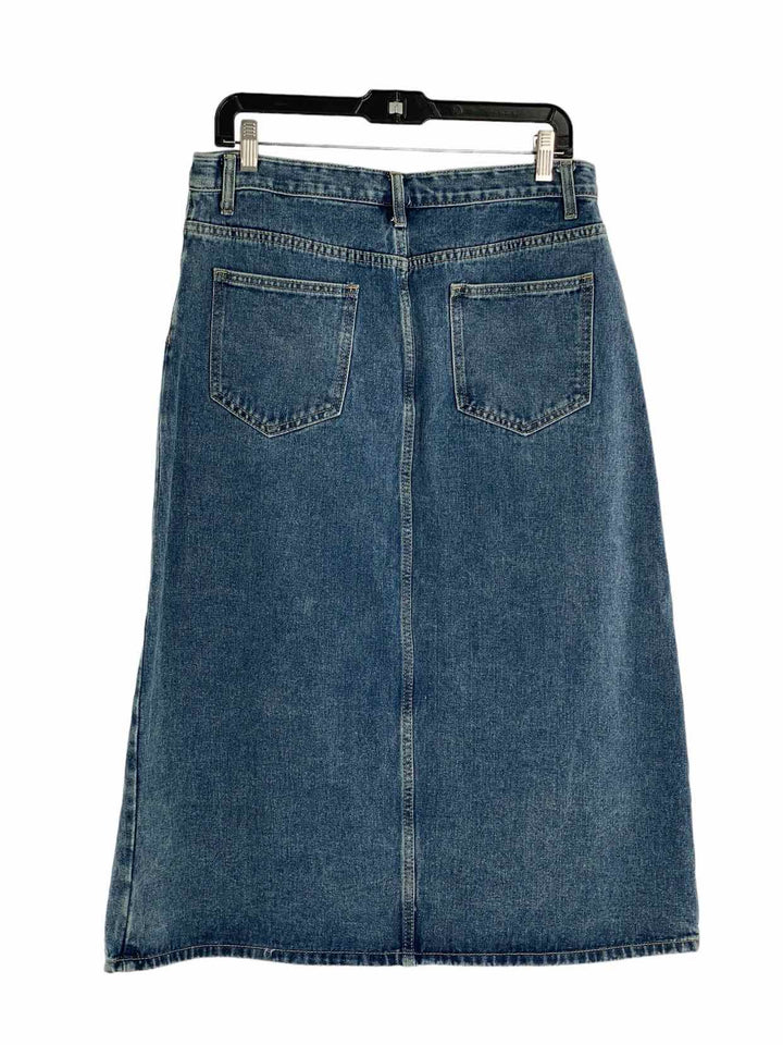 Cider Size XL Blue Denim Skirt