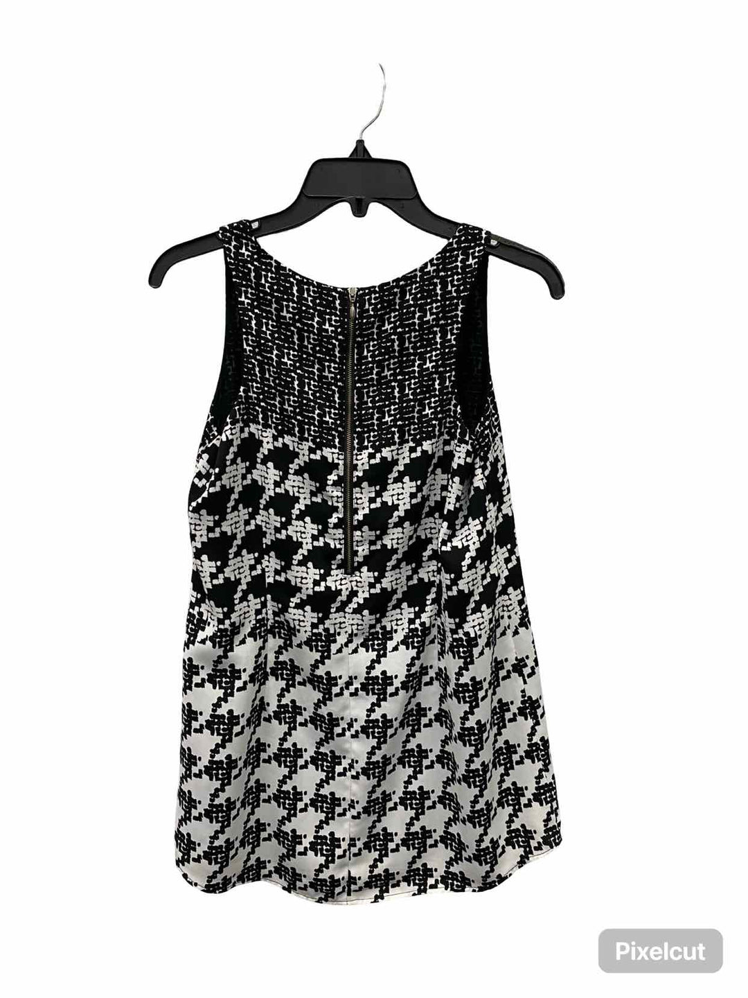 Cabi Size XS Black White Print Tank Top