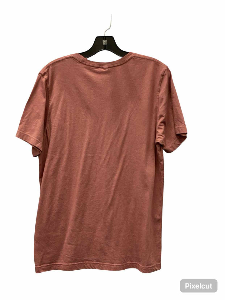 Canvas Size L Dusty Pink Skeleton T-shirt