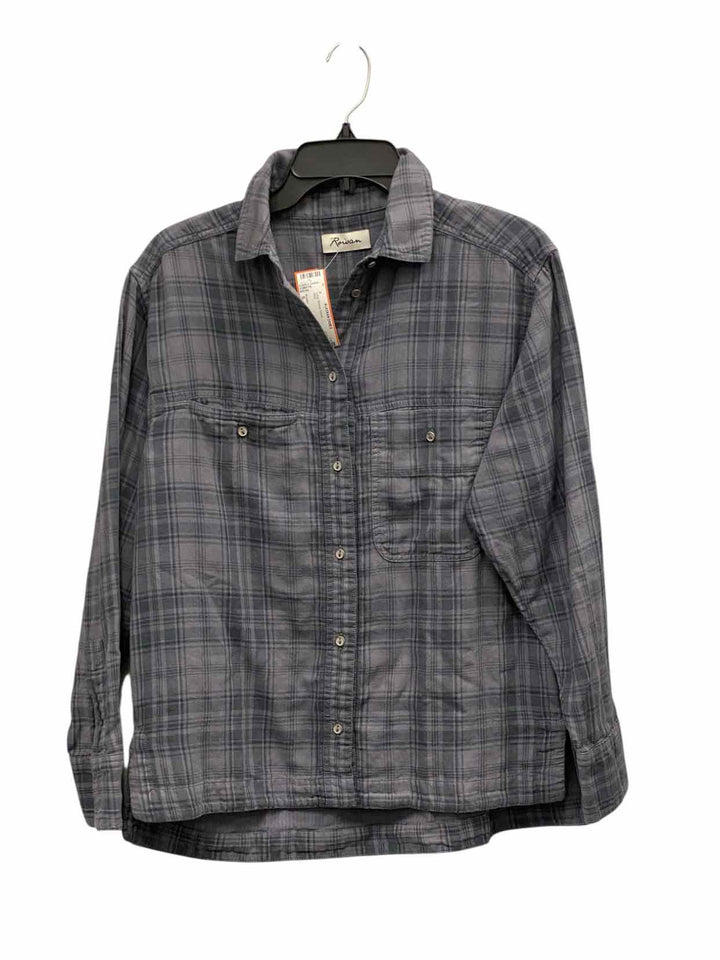 Rowan Size S Grey Long Sleeve Shirts