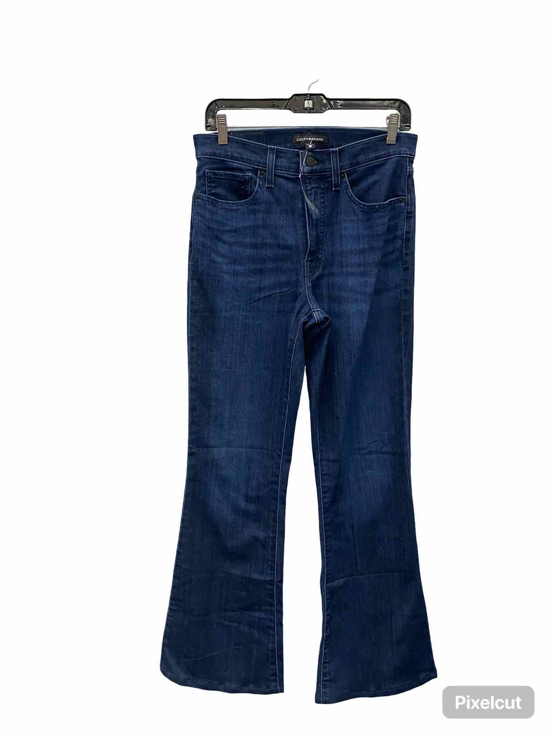 Lucky Brand Size 10 Blue Stevie Wide Leg Jeans
