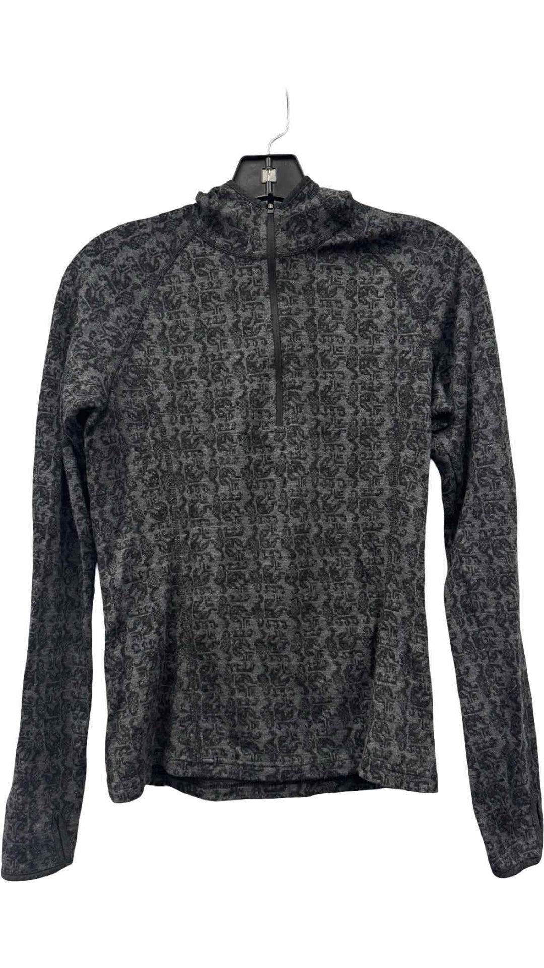ibex Size S Galaxy Black Print Sweatshirt