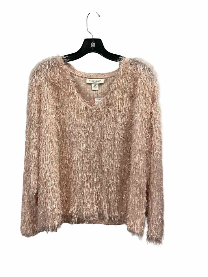 Skye's the Limit Size XLP Pink Long Sleeve Shirts