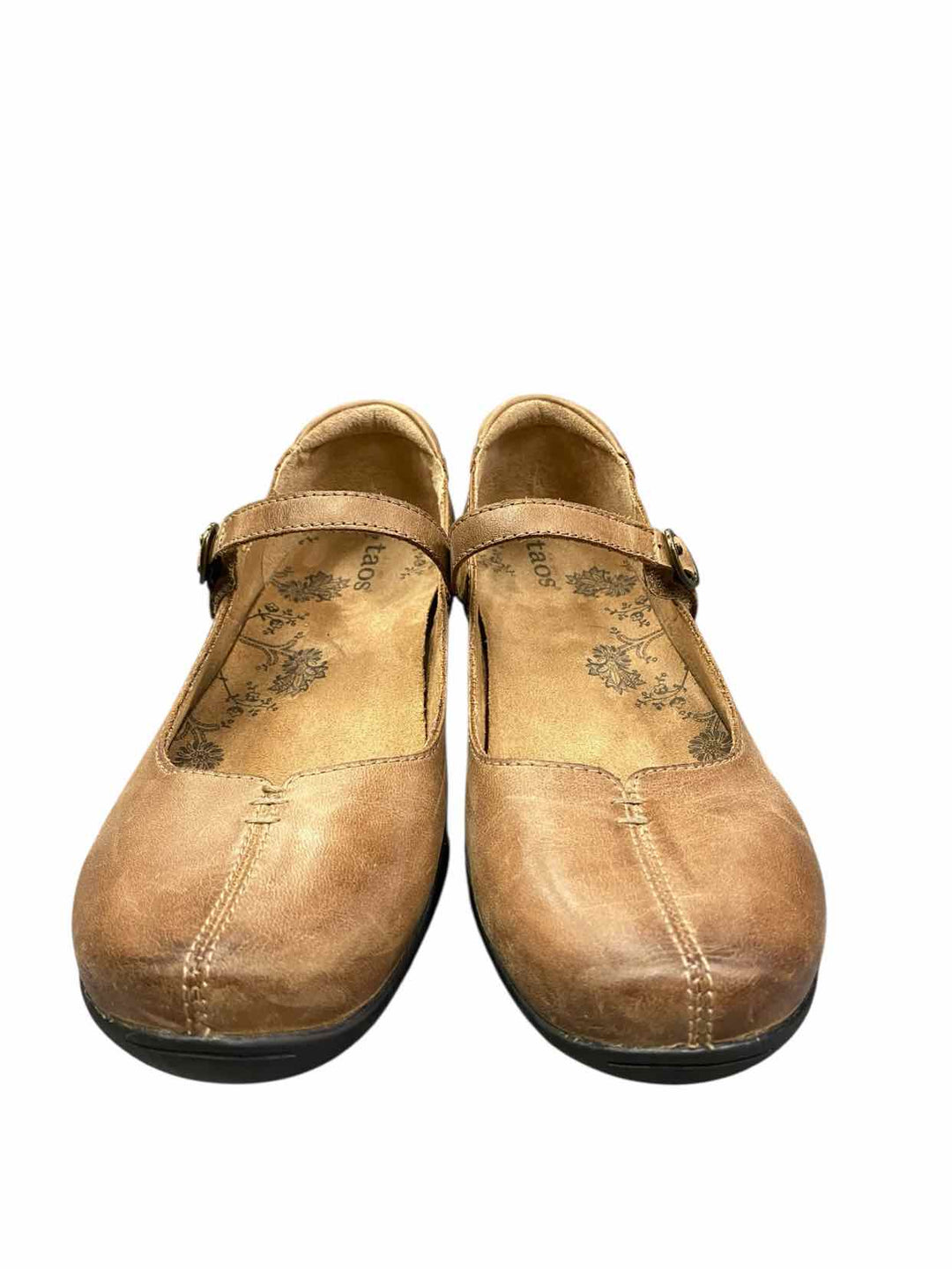 Taos Shoe Size 6.5 Brown Leather Flats