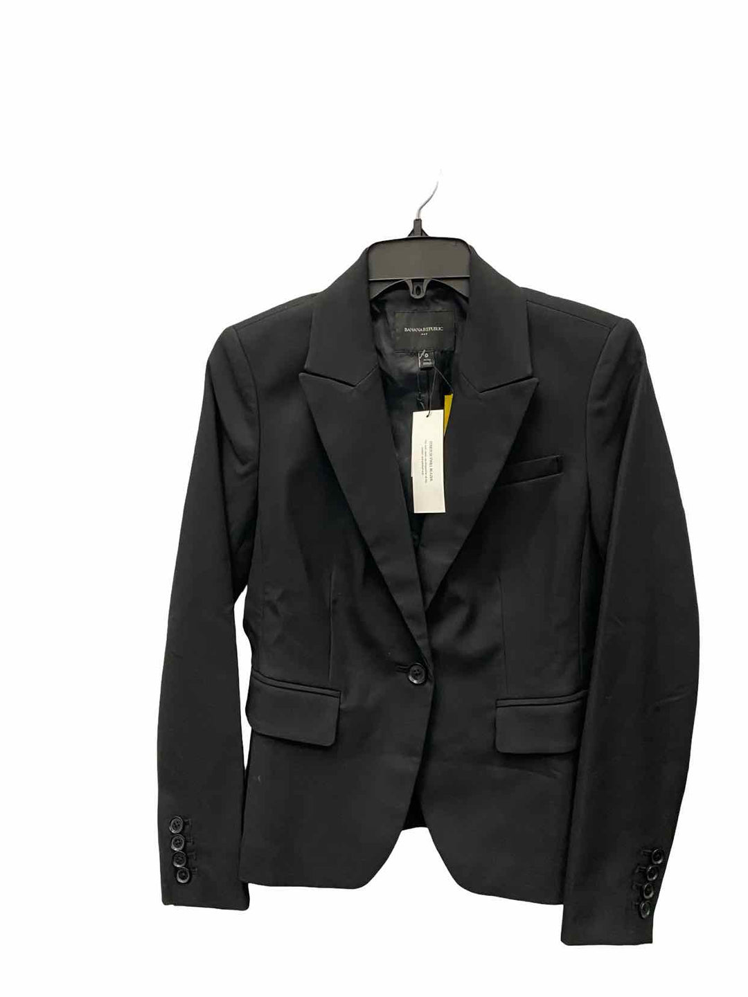 Banana Republic Size 0 Black Blazer