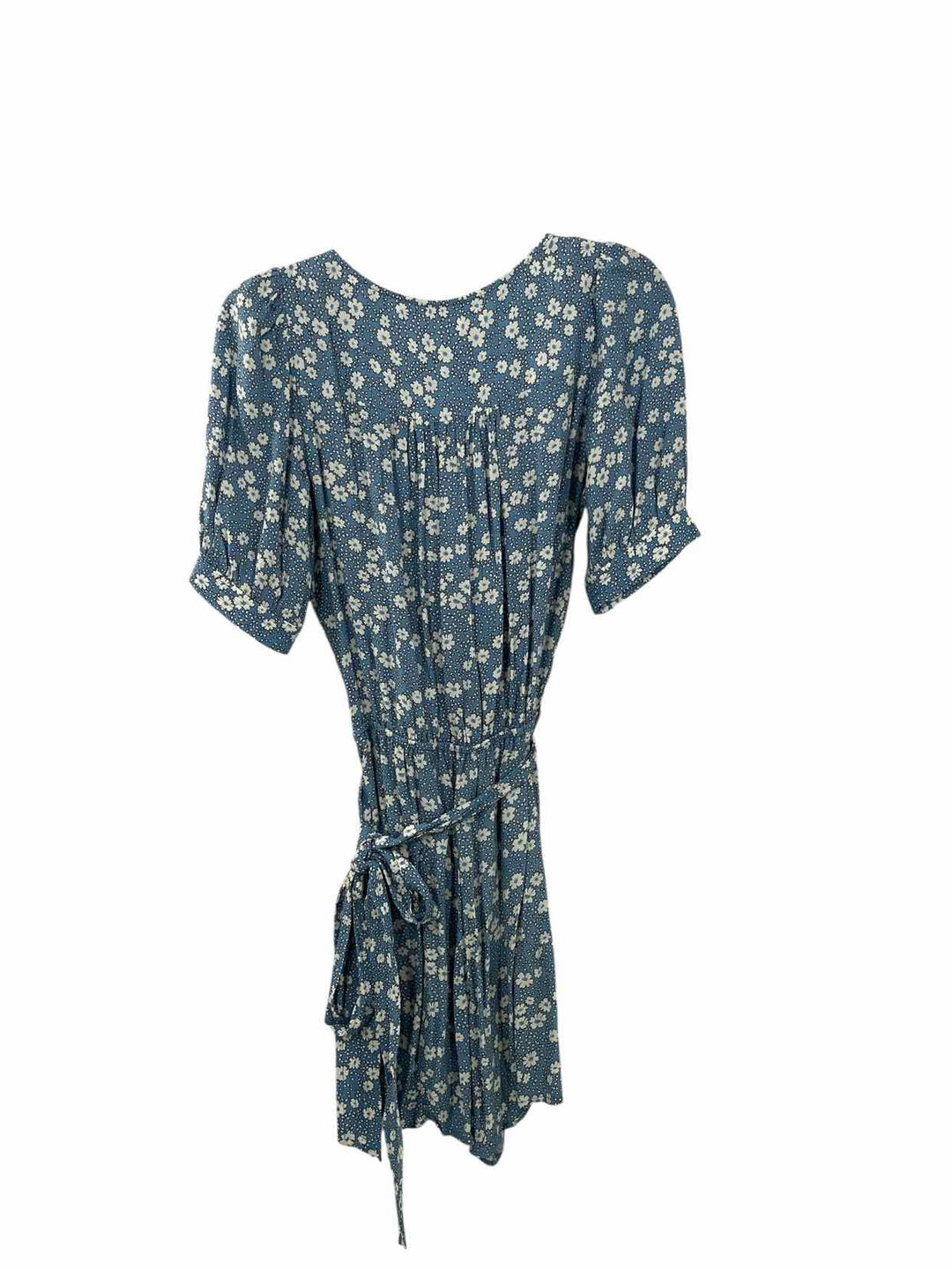 Gap Size XS Light Blue White Floral Dress