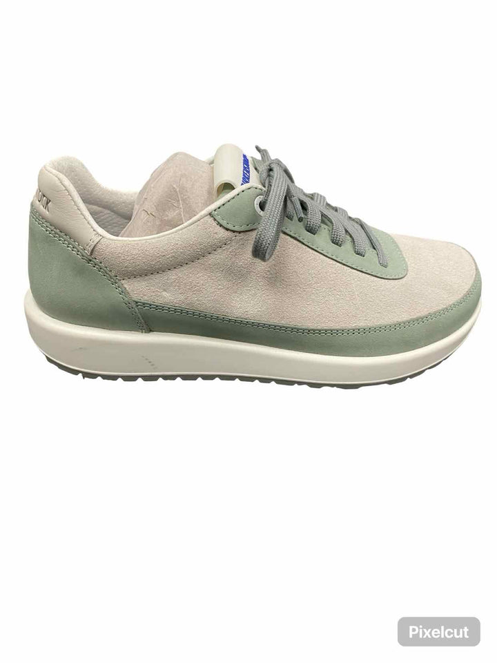 Birkenstock Shoe Size 38 Sage/Antique White Leather Honnef City Sneakers