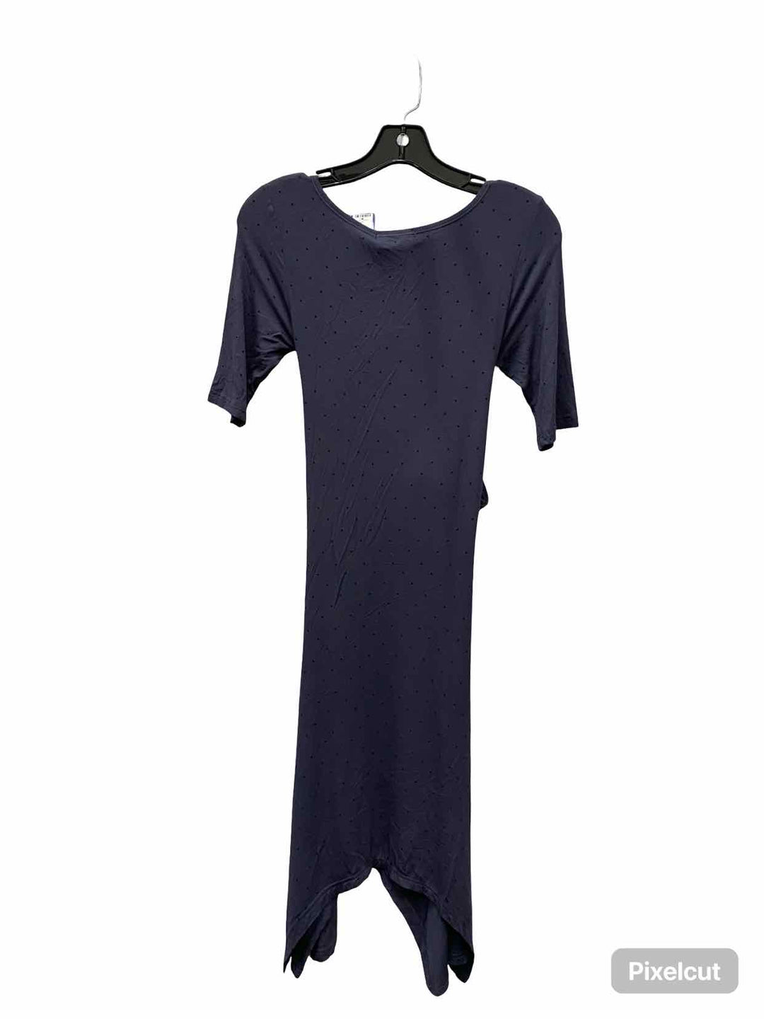 Yala Size XS Gray Black Dots 95% Bamboo Dress