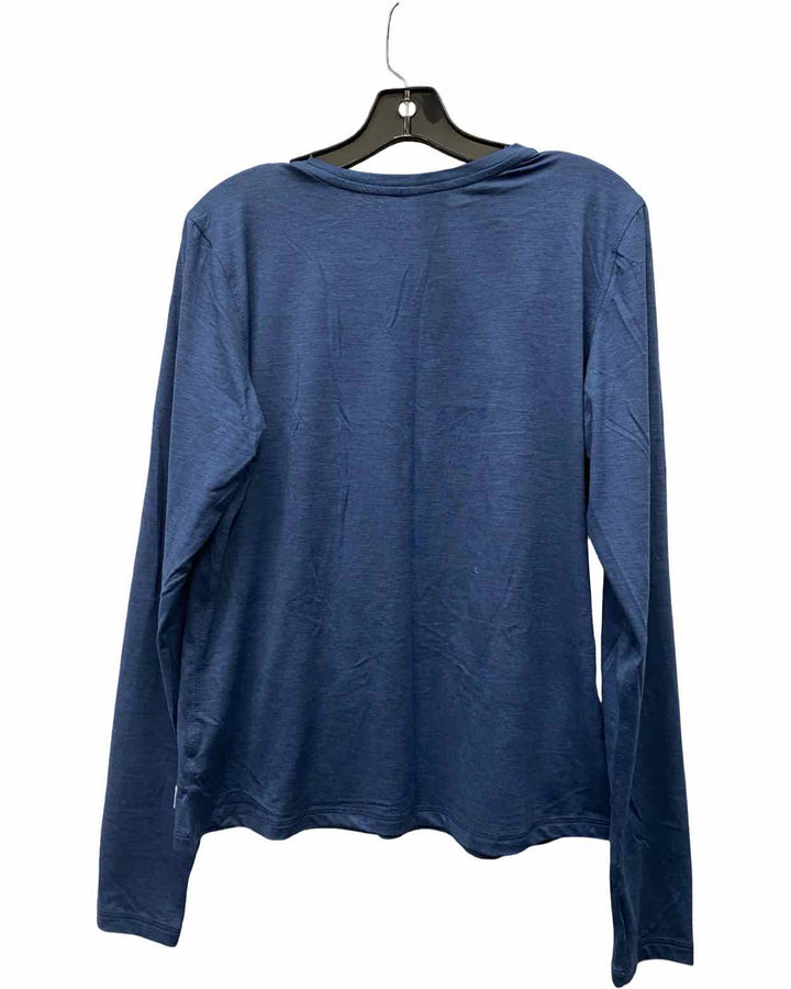 vuroi Size S Navy Blue Athletic Long Sleeve