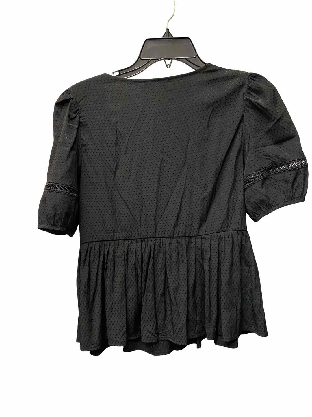 Camaieu Size S/M Black Short Sleeve Shirts