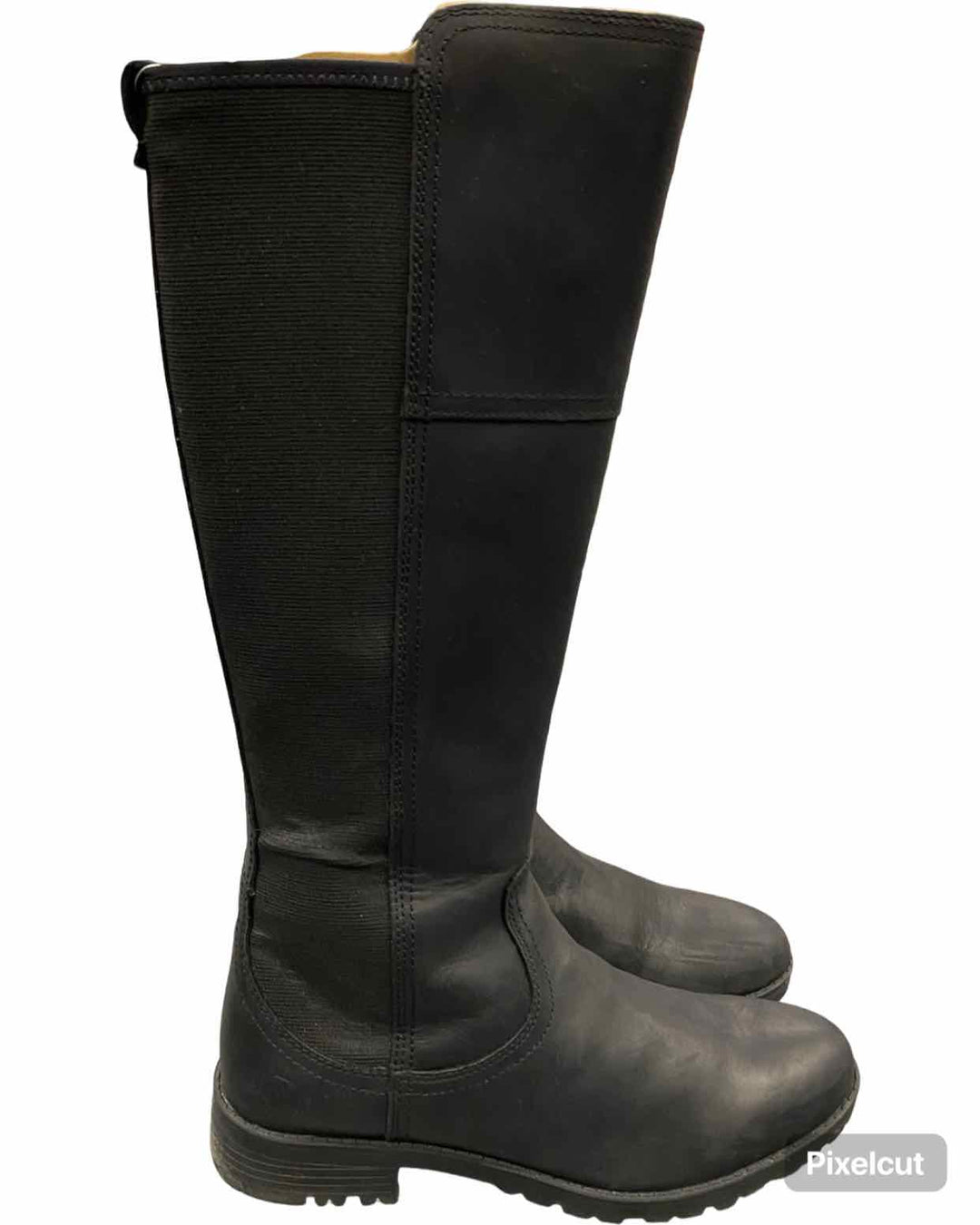 Ariat Shoe Size 7 Black Leather NWOT Sutton II Waterproof Boots(knee)