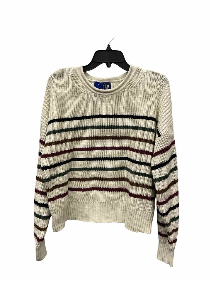 Gap Size S Striped 100% cotton Sweater