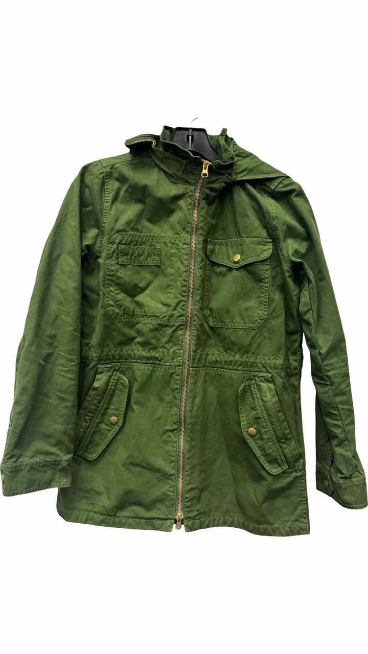 J Crew Size XS Green Jacket (Outdoor)