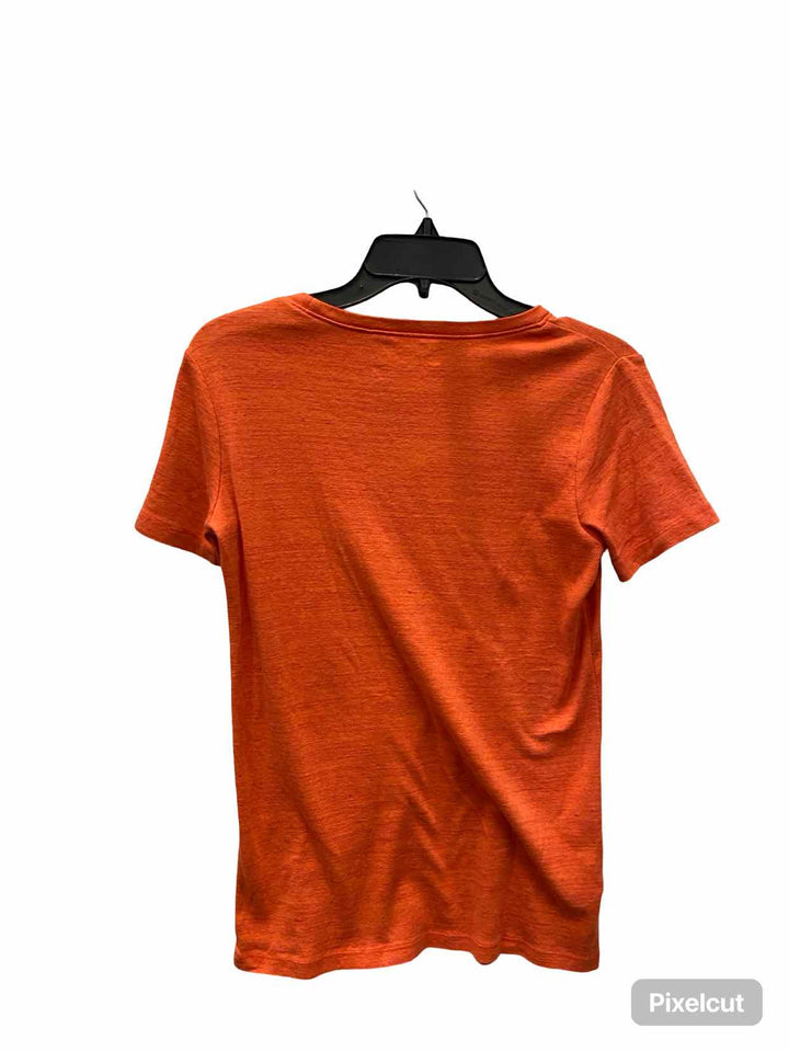 Eddie Bauer Size M Orange T-shirt