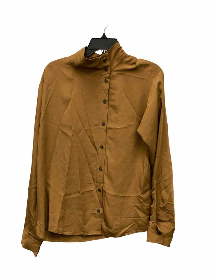 Banana Republic Size S Brown Long Sleeve Shirts