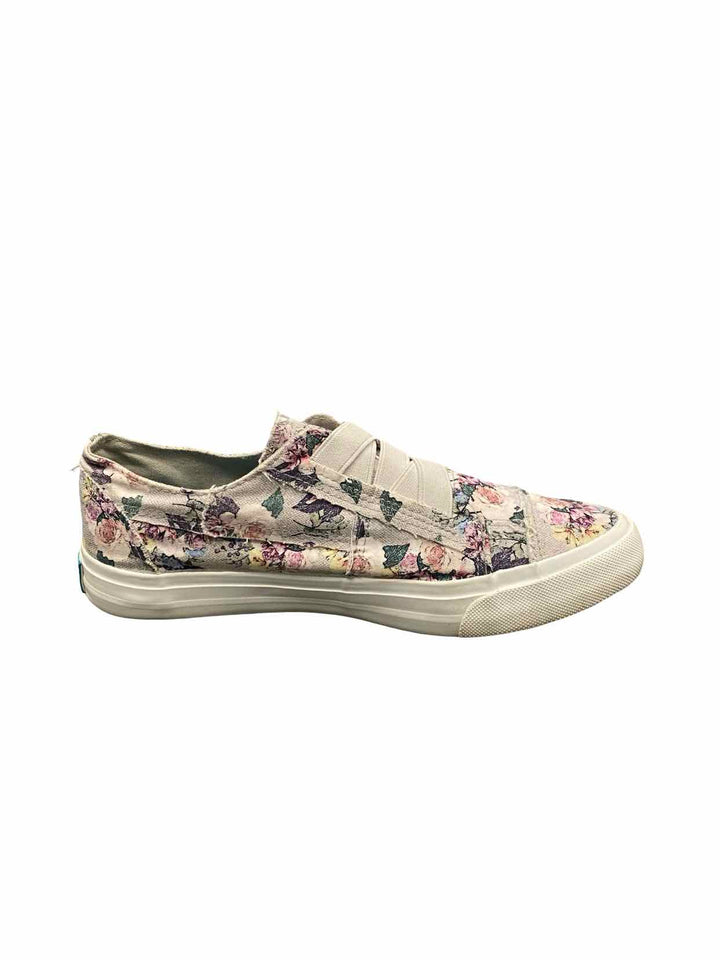 Blowfish Shoe Size 7.5 Grey Floral Marley Sneakers