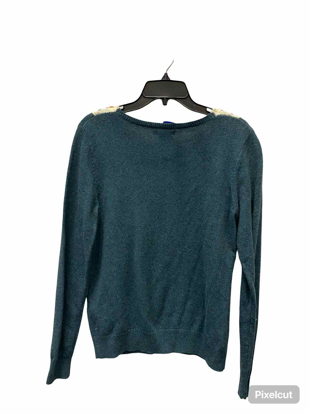 Cath Kidston Size L Teal White Sweater