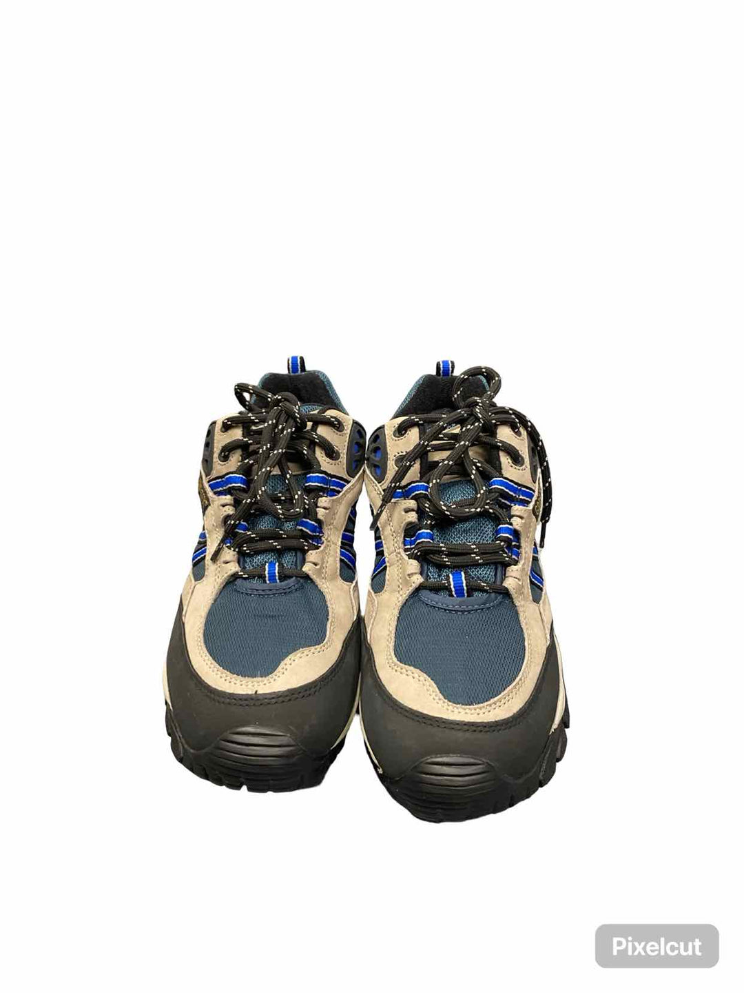 Merrell Shoe Size 8.5 Tan Black & Blue waterproof NWOT Sneakers