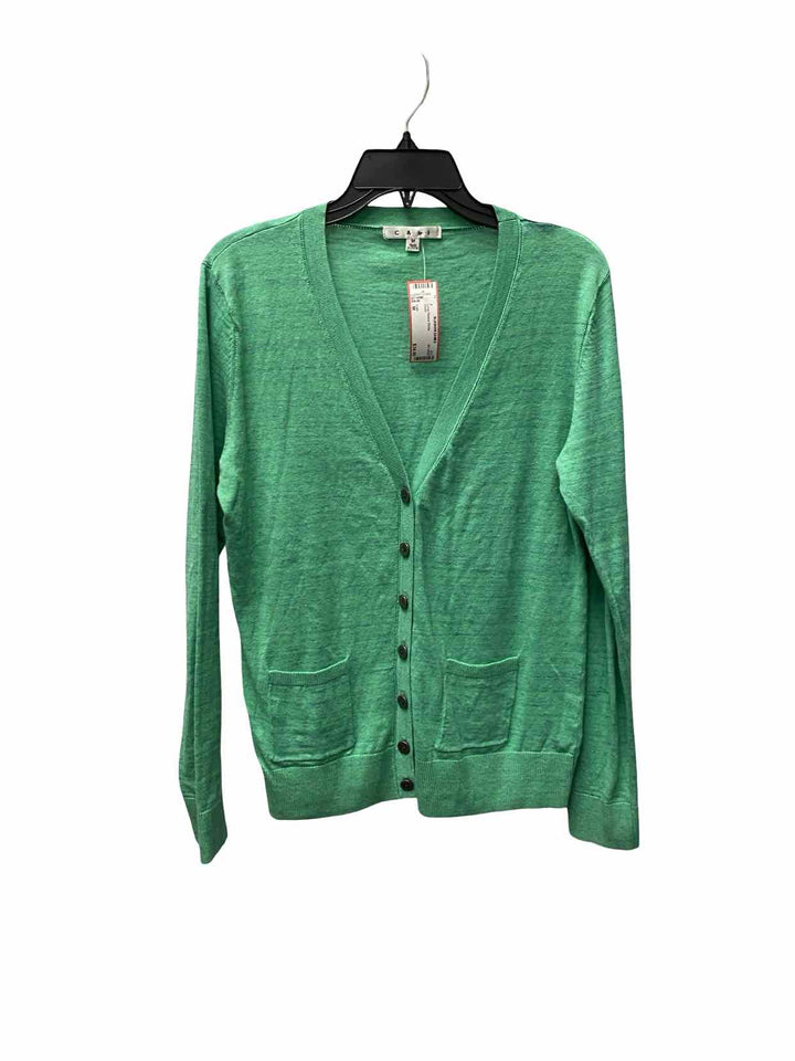 Cabi Size M Green Long Sleeve Shirts