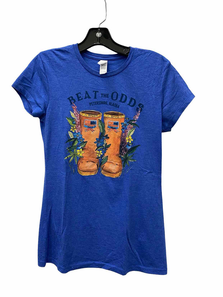 District Size S Blue T-shirt