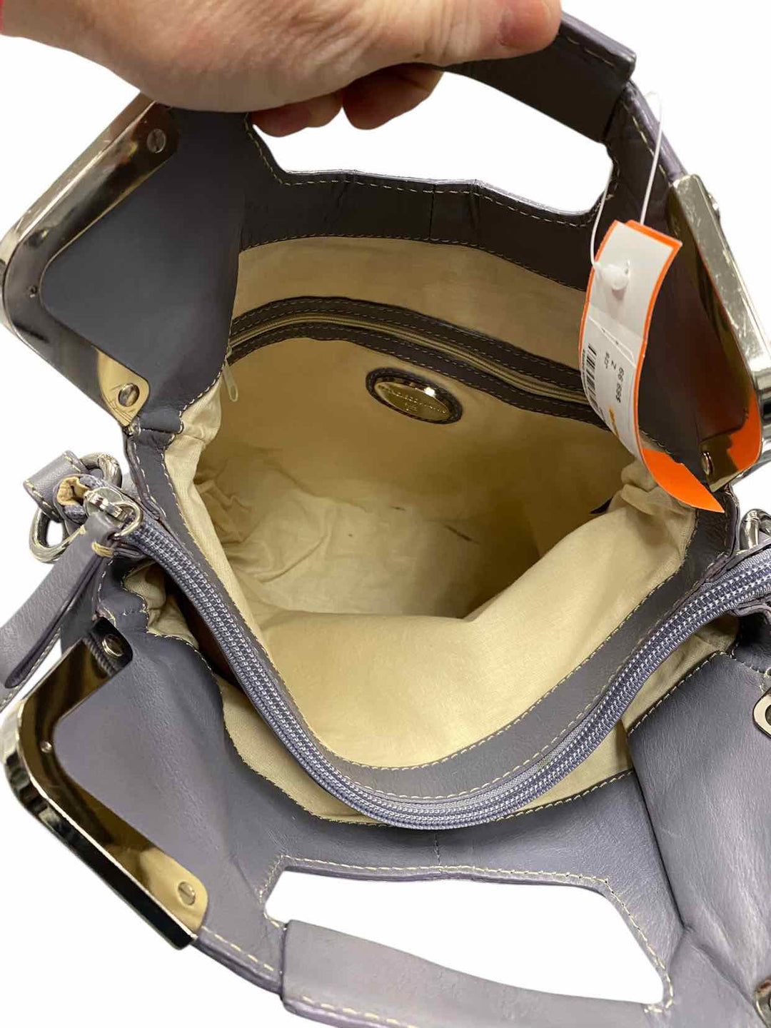 Francesco Biasia Grey Purse