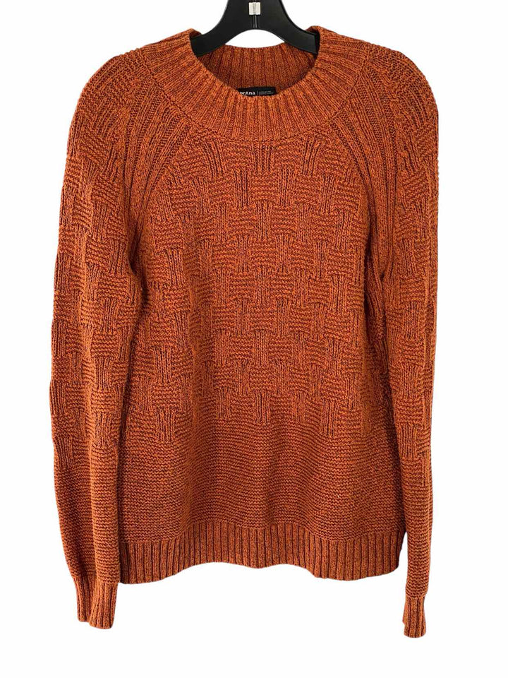 PrAna Size M Orange Sweater