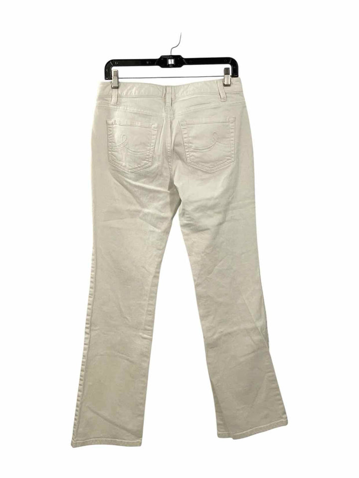 Loft Size 4 White Denim Jeans