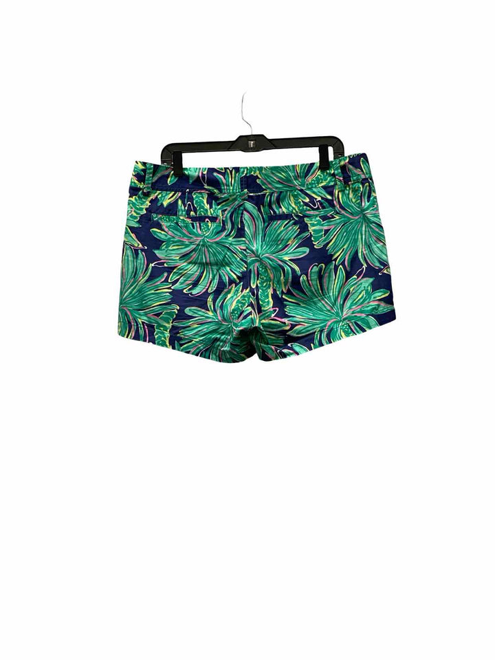 Lilly Pulitzer Size 12 Green Blue Shorts