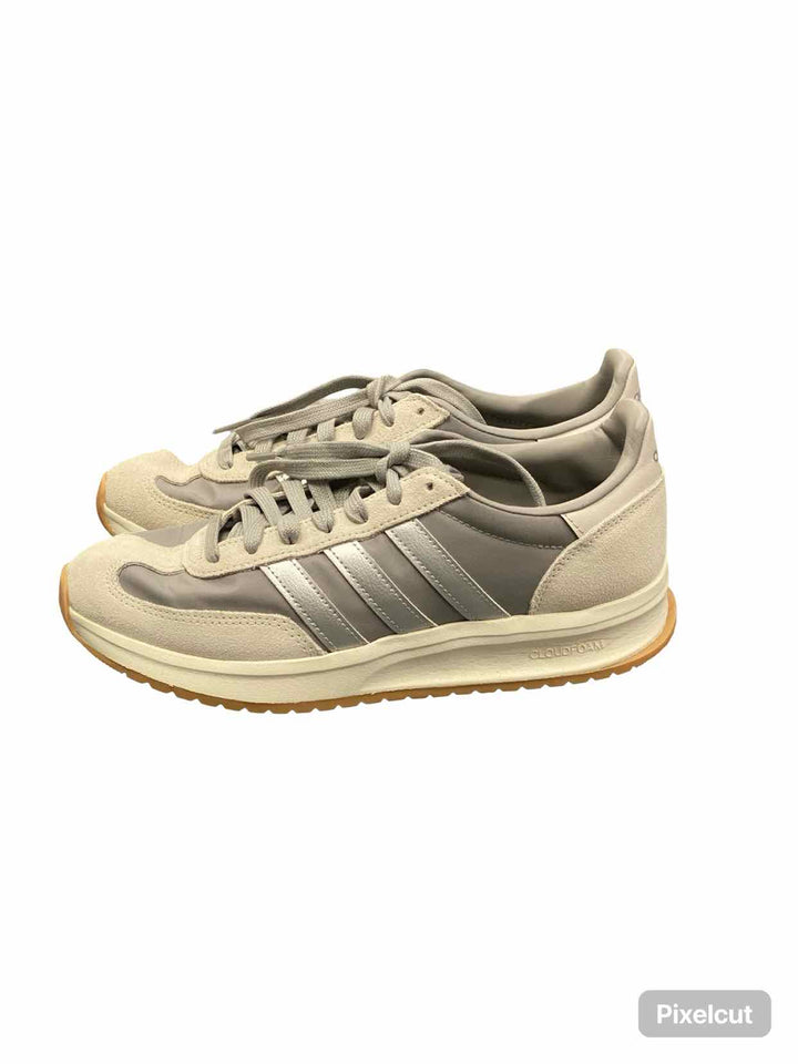 Adidas Shoe Size 8.5 White Grey Run 70s 2.0 Sneakers