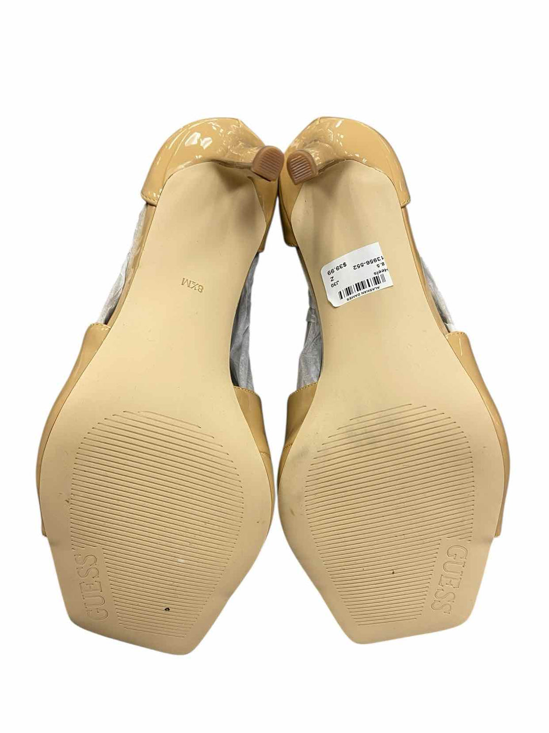 Guess Shoe Size 8.5 Patent Leather Sella Sandal NWOT Heels