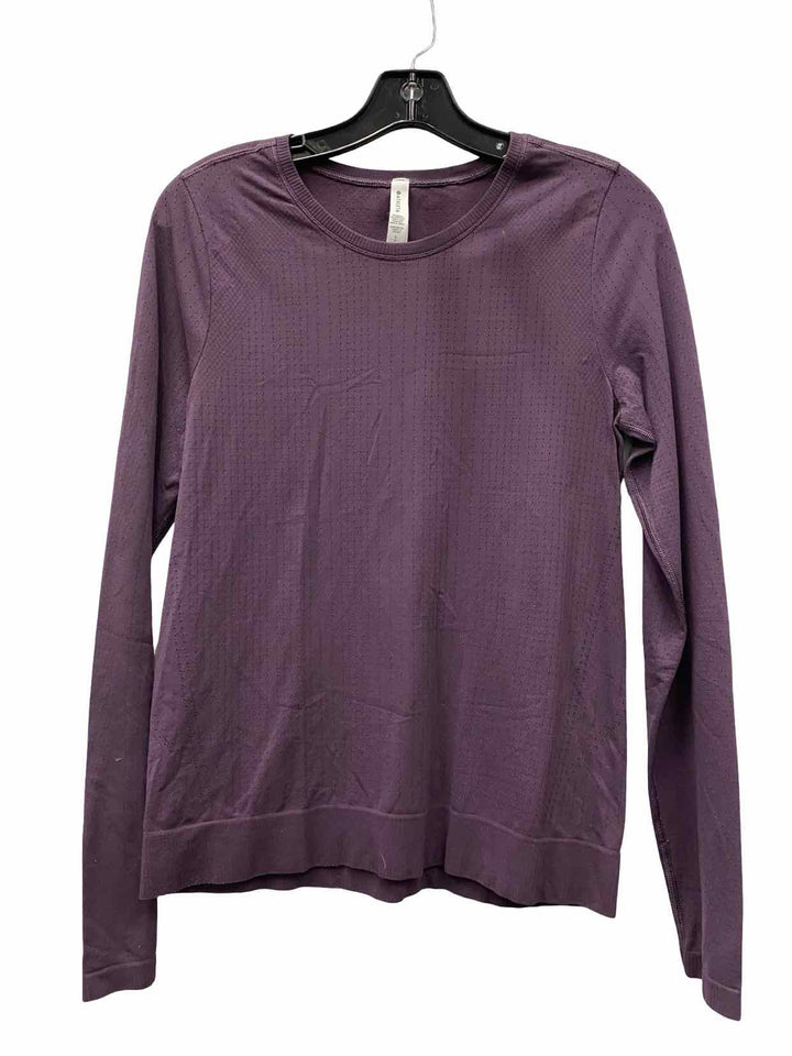 Athleta Size S Purple Athletic Long Sleeve