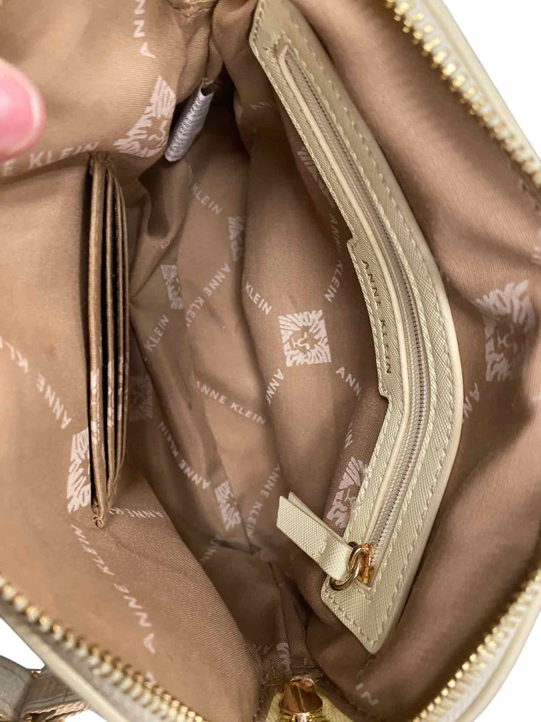 Anne Klein Cream Purse