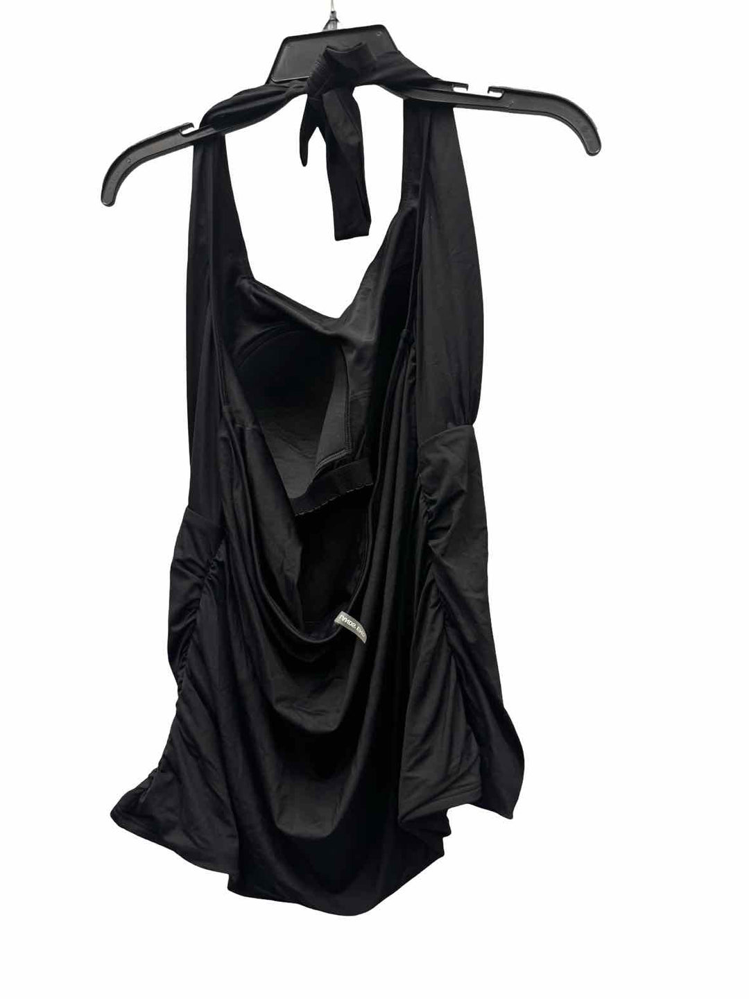 Lands End Size 22 Black Swimsuit Top
