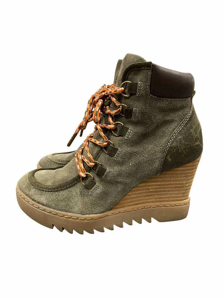 Sofft Shoe Size 6 Army Green Underlyn Boots(Ankle)