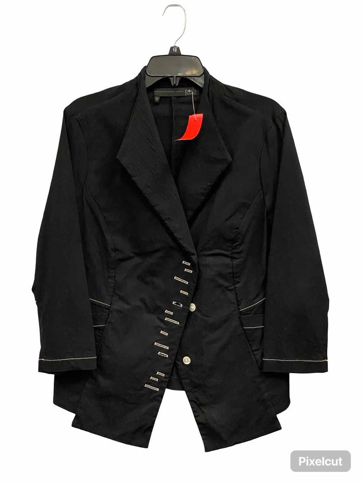 Porto San Francisco Size 3 Black Jacket