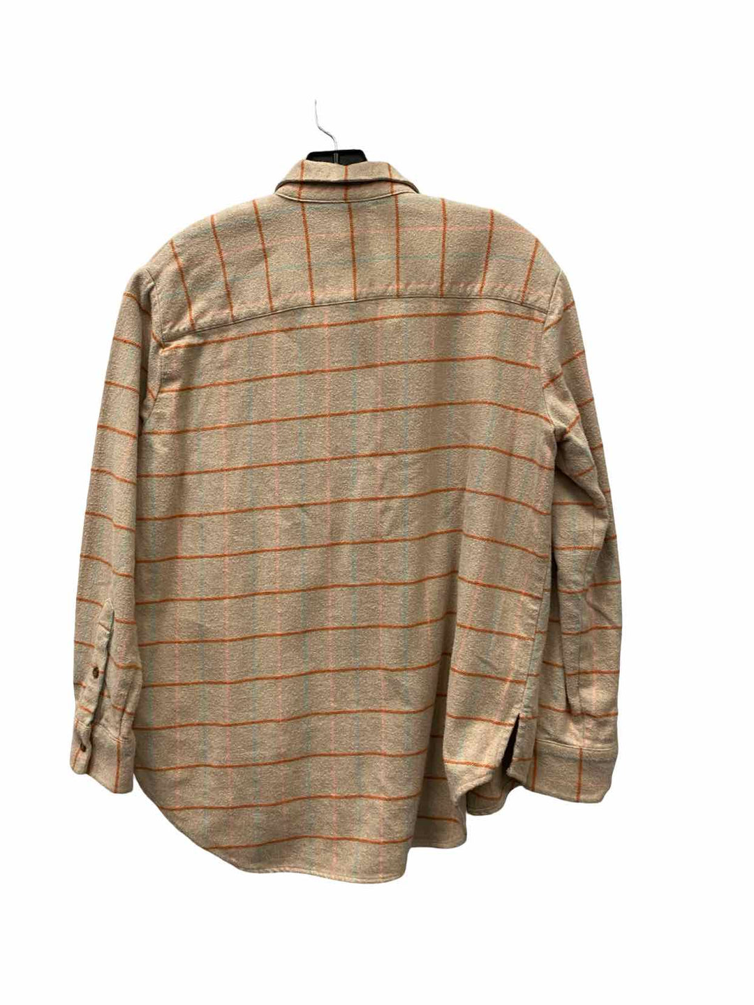 MadeWell Size S Brown Multi Long Sleeve Shirts