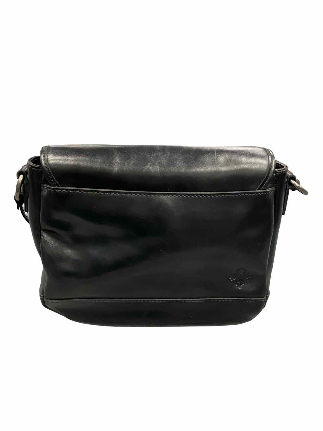 Patricia Nash Black Jackson Turnlock Crossbody Purse