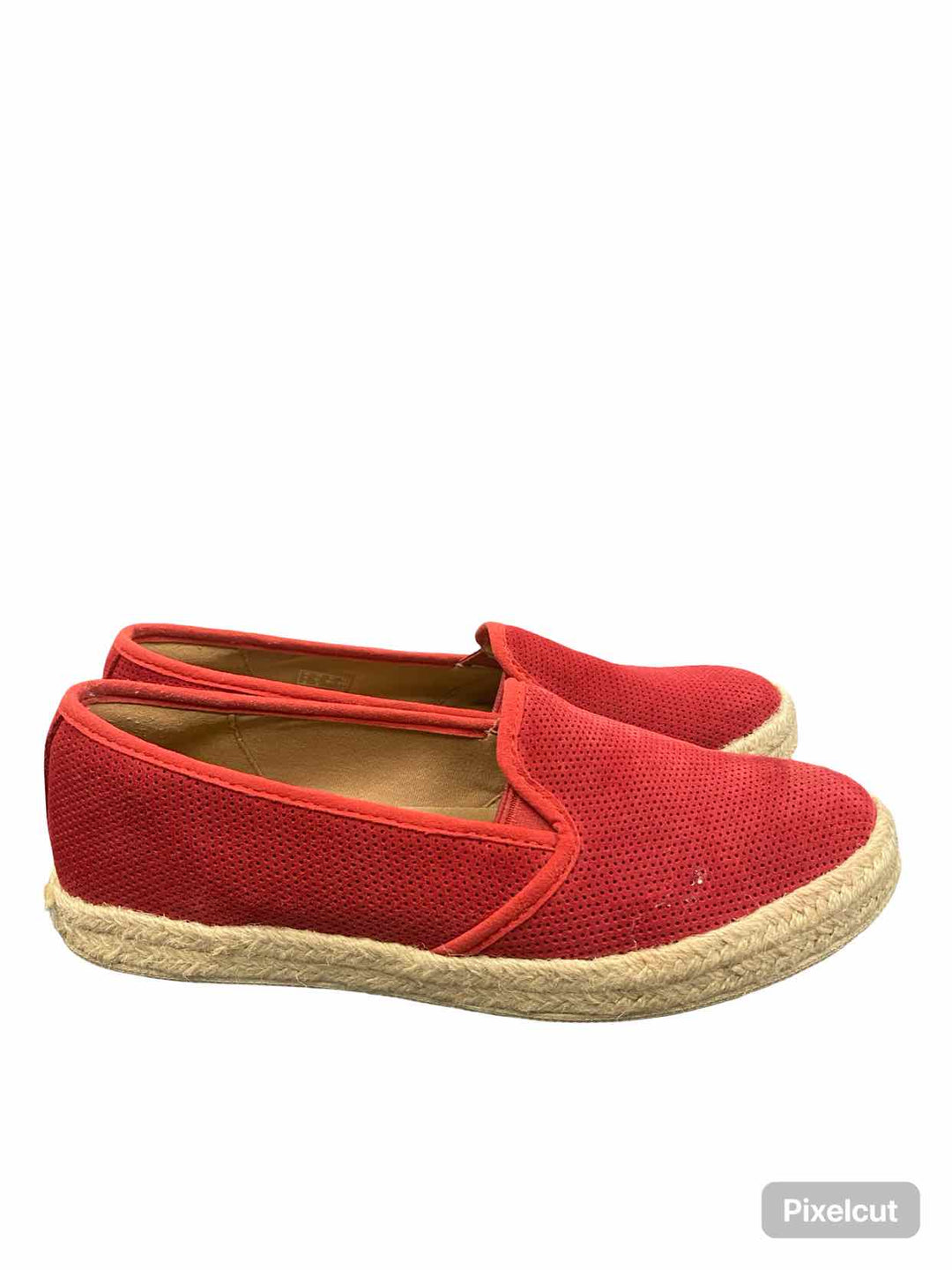 Clarks Shoe Size 8.5 Red Azella Theoni Loafers