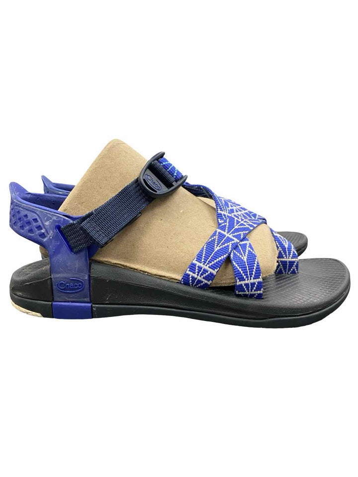 Chaco Shoe Size 9 Blue White Z/Canyon 2 Sandals