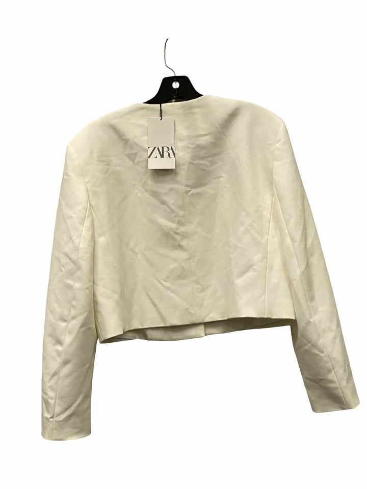 ZARA Size XS White Blazer