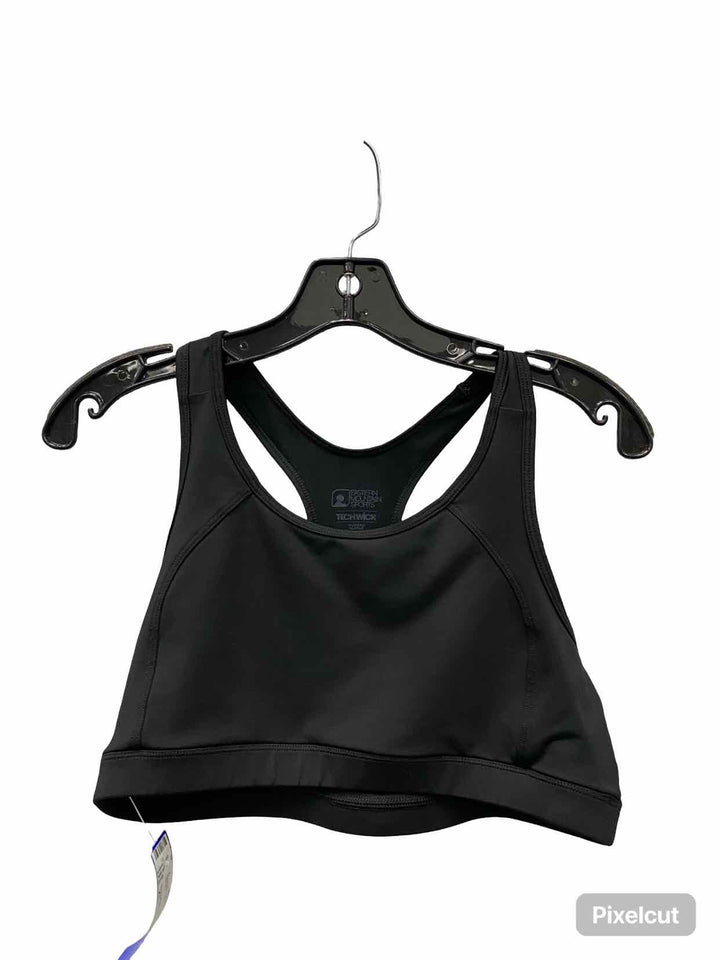 Techwick Size XL Black Athletic Bra