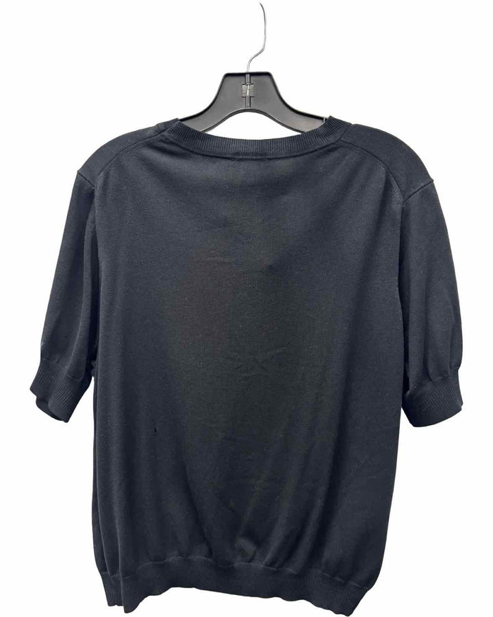 J Crew Size 2XL Black Short Sleeve Shirts