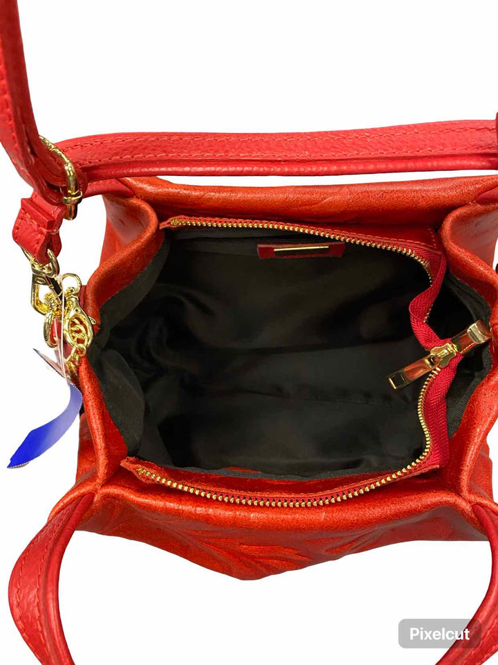 Anna Morelli Red Crossbody Purse